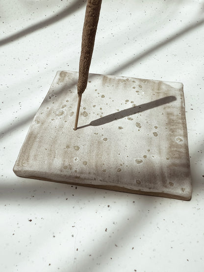 INCENSE + SMUDGE PLATE - Sea Salt